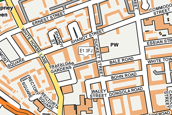 E1 3FJ map - OS OpenMap – Local (Ordnance Survey) E1 3FJ map - OS OpenMap – Local (Ordnance Survey)