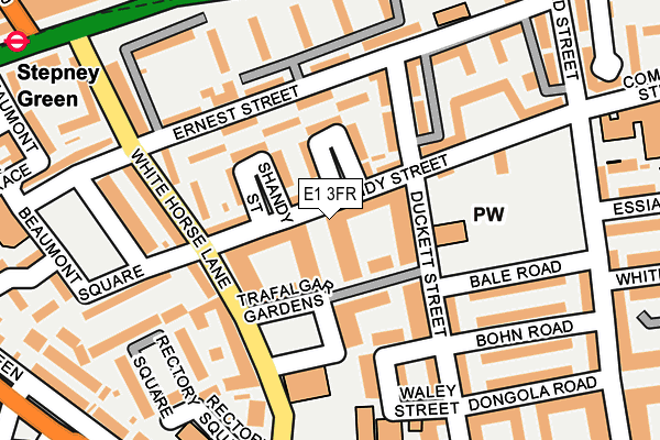 E1 3FR map - OS OpenMap – Local (Ordnance Survey) E1 3FR map - OS OpenMap – Local (Ordnance Survey)