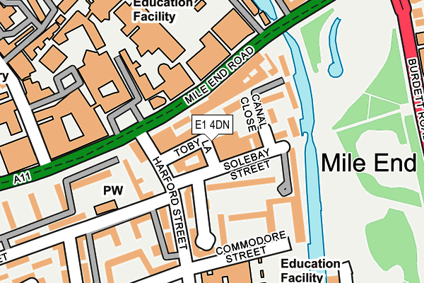 E1 4DN map - OS OpenMap – Local (Ordnance Survey) E1 4DN map - OS OpenMap – Local (Ordnance Survey)