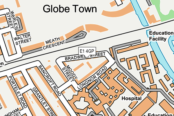 E1 4GP map - OS OpenMap – Local (Ordnance Survey) E1 4GP map - OS OpenMap – Local (Ordnance Survey)