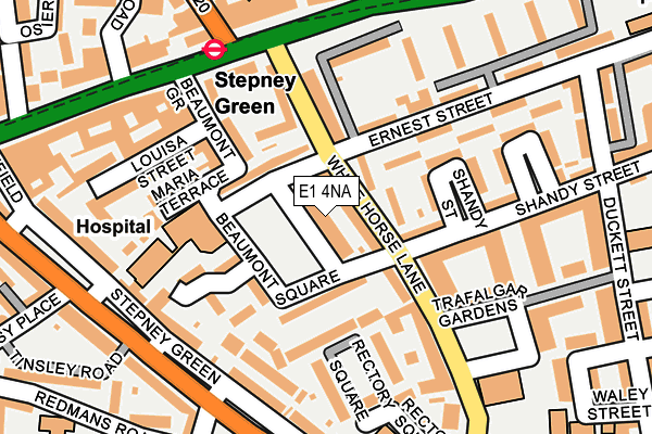 E1 4NA map - OS OpenMap – Local (Ordnance Survey) E1 4NA map - OS OpenMap – Local (Ordnance Survey)