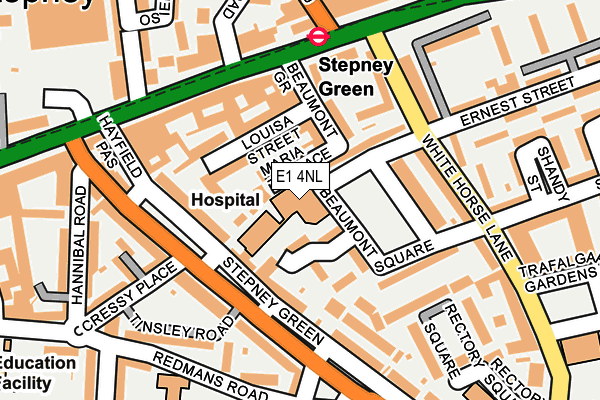 E1 4NL map - OS OpenMap – Local (Ordnance Survey) E1 4NL map - OS OpenMap – Local (Ordnance Survey)