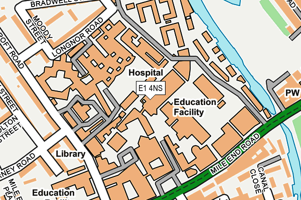 E1 4NS map - OS OpenMap – Local (Ordnance Survey) E1 4NS map - OS OpenMap – Local (Ordnance Survey)