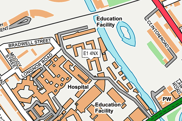E1 4NX map - OS OpenMap – Local (Ordnance Survey) E1 4NX map - OS OpenMap – Local (Ordnance Survey)