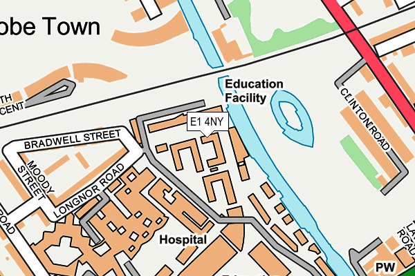 E1 4NY map - OS OpenMap – Local (Ordnance Survey) E1 4NY map - OS OpenMap – Local (Ordnance Survey)