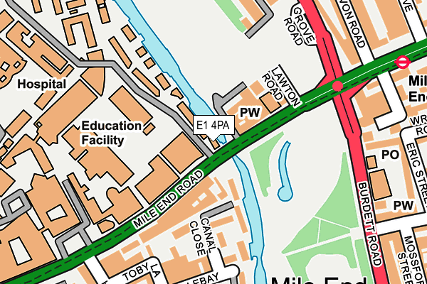 E1 4PA map - OS OpenMap – Local (Ordnance Survey) E1 4PA map - OS OpenMap – Local (Ordnance Survey)