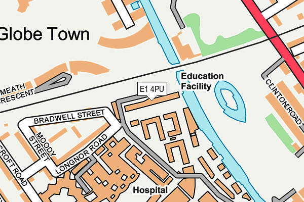 E1 4PU map - OS OpenMap – Local (Ordnance Survey) E1 4PU map - OS OpenMap – Local (Ordnance Survey)