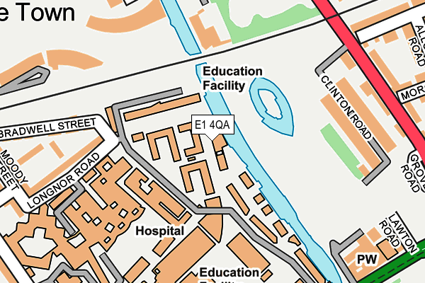E1 4QA map - OS OpenMap – Local (Ordnance Survey) E1 4QA map - OS OpenMap – Local (Ordnance Survey)