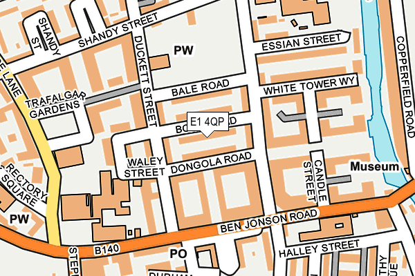E1 4QP map - OS OpenMap – Local (Ordnance Survey) E1 4QP map - OS OpenMap – Local (Ordnance Survey)