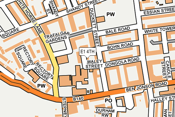 E1 4TH map - OS OpenMap – Local (Ordnance Survey) E1 4TH map - OS OpenMap – Local (Ordnance Survey)