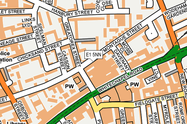 E1 5NN map - OS OpenMap – Local (Ordnance Survey) E1 5NN map - OS OpenMap – Local (Ordnance Survey)