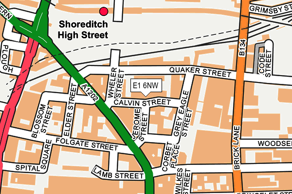 E1 6NW map - OS OpenMap – Local (Ordnance Survey) E1 6NW map - OS OpenMap – Local (Ordnance Survey)