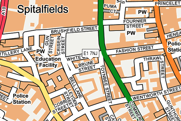 E1 7NJ map - OS OpenMap – Local (Ordnance Survey) E1 7NJ map - OS OpenMap – Local (Ordnance Survey)