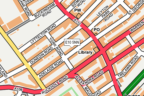 E10 5NN map - OS OpenMap – Local (Ordnance Survey) E10 5NN map - OS OpenMap – Local (Ordnance Survey)
