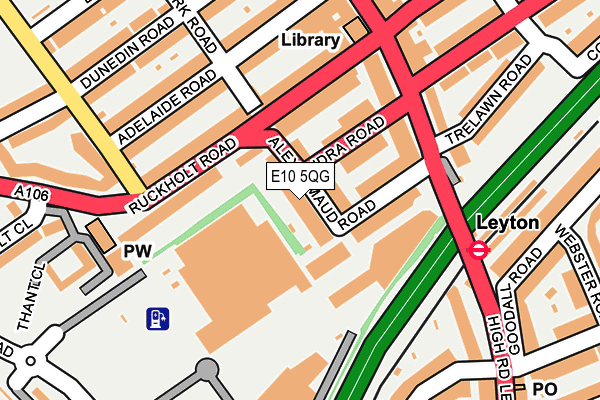 E10 5QG map - OS OpenMap – Local (Ordnance Survey) E10 5QG map - OS OpenMap – Local (Ordnance Survey)
