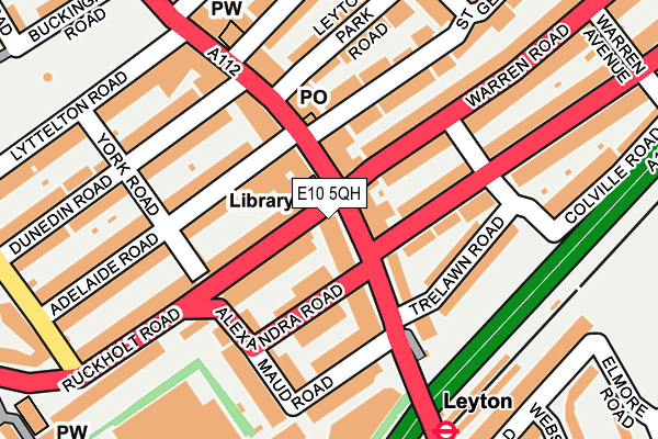 E10 5QH map - OS OpenMap – Local (Ordnance Survey) E10 5QH map - OS OpenMap – Local (Ordnance Survey)