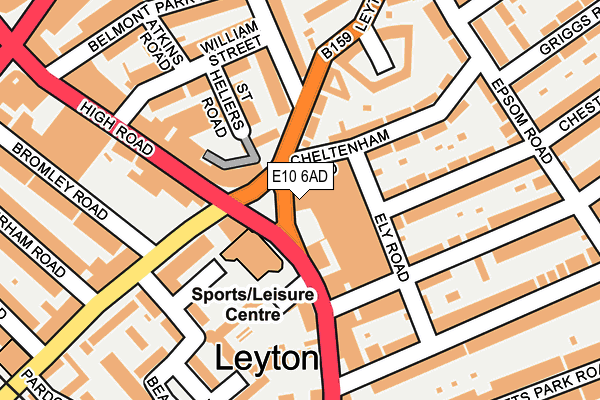 E10 6AD map - OS OpenMap – Local (Ordnance Survey) E10 6AD map - OS OpenMap – Local (Ordnance Survey)