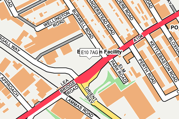 E10 7AG map - OS OpenMap – Local (Ordnance Survey) E10 7AG map - OS OpenMap – Local (Ordnance Survey)