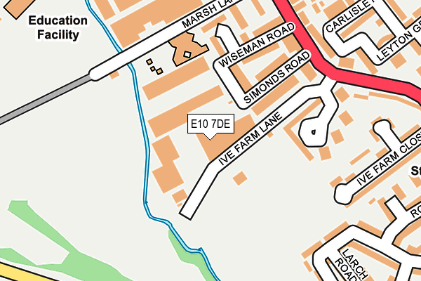 E10 7DE map - OS OpenMap – Local (Ordnance Survey) E10 7DE map - OS OpenMap – Local (Ordnance Survey)
