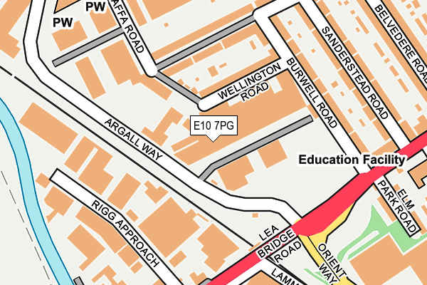E10 7PG map - OS OpenMap – Local (Ordnance Survey) E10 7PG map - OS OpenMap – Local (Ordnance Survey)