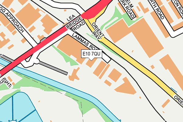 E10 7QU map - OS OpenMap – Local (Ordnance Survey) E10 7QU map - OS OpenMap – Local (Ordnance Survey)