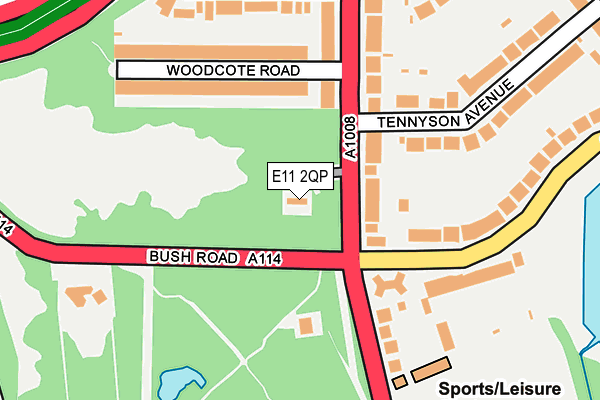 E11 2QP map - OS OpenMap – Local (Ordnance Survey) E11 2QP map - OS OpenMap – Local (Ordnance Survey)