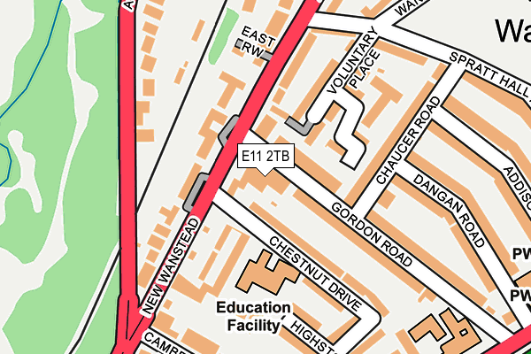 E11 2TB map - OS OpenMap – Local (Ordnance Survey) E11 2TB map - OS OpenMap – Local (Ordnance Survey)