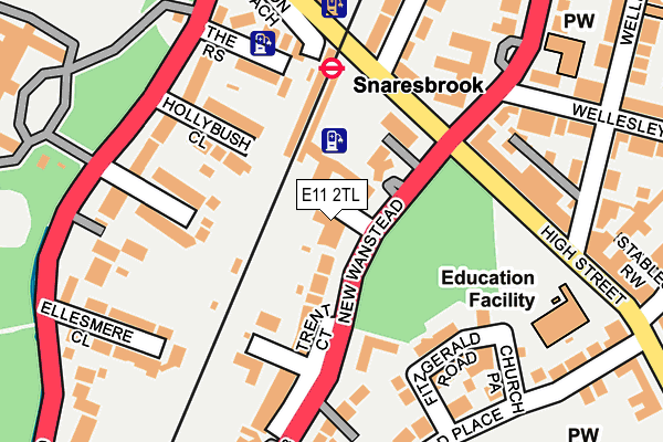 E11 2TL map - OS OpenMap – Local (Ordnance Survey) E11 2TL map - OS OpenMap – Local (Ordnance Survey)