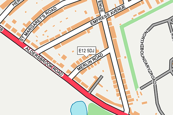 E12 5DJ map - OS OpenMap – Local (Ordnance Survey) E12 5DJ map - OS OpenMap – Local (Ordnance Survey)
