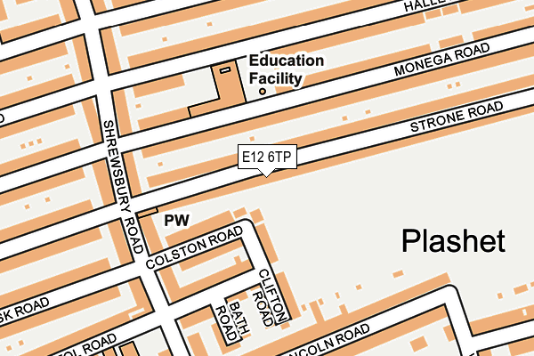 E12 6TP map - OS OpenMap – Local (Ordnance Survey) E12 6TP map - OS OpenMap – Local (Ordnance Survey)
