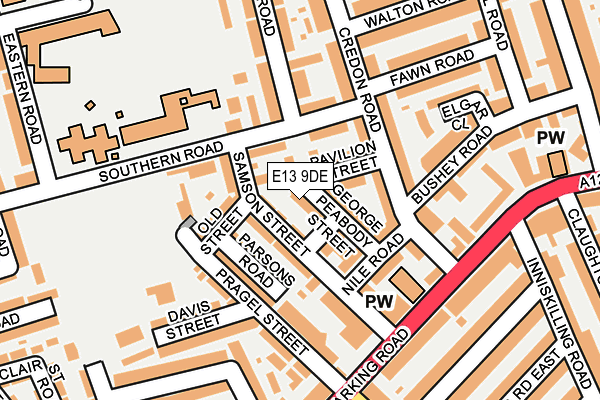 E13 9DE map - OS OpenMap – Local (Ordnance Survey) E13 9DE map - OS OpenMap – Local (Ordnance Survey)