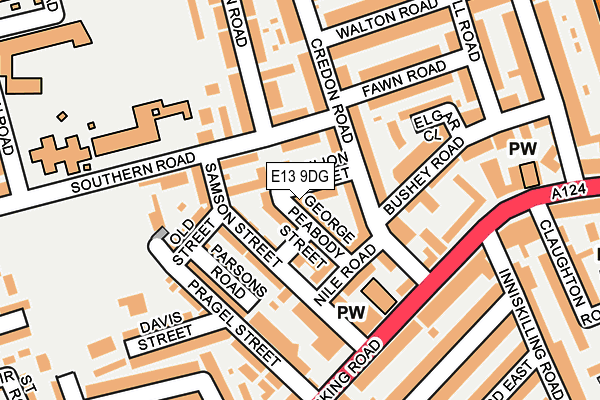 E13 9DG map - OS OpenMap – Local (Ordnance Survey) E13 9DG map - OS OpenMap – Local (Ordnance Survey)