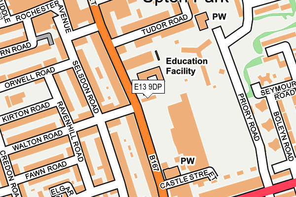 E13 9DP map - OS OpenMap – Local (Ordnance Survey) E13 9DP map - OS OpenMap – Local (Ordnance Survey)