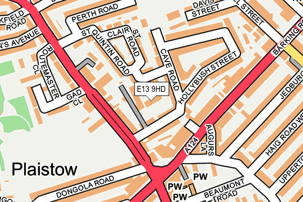 E13 9HD map - OS OpenMap – Local (Ordnance Survey) E13 9HD map - OS OpenMap – Local (Ordnance Survey)