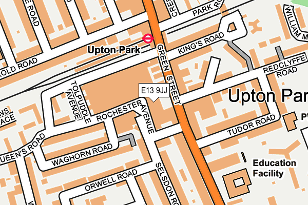 E13 9JJ map - OS OpenMap – Local (Ordnance Survey) E13 9JJ map - OS OpenMap – Local (Ordnance Survey)
