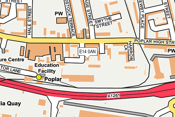 E14 0AN map - OS OpenMap – Local (Ordnance Survey) E14 0AN map - OS OpenMap – Local (Ordnance Survey)