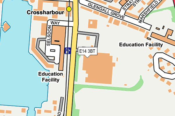 E14 3BT map - OS OpenMap – Local (Ordnance Survey) E14 3BT map - OS OpenMap – Local (Ordnance Survey)