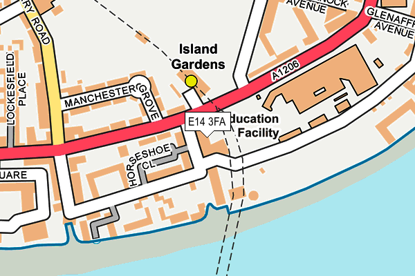 E14 3FA map - OS OpenMap – Local (Ordnance Survey) E14 3FA map - OS OpenMap – Local (Ordnance Survey)