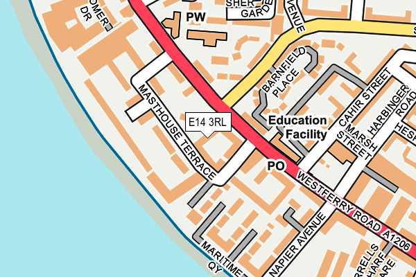 E14 3RL map - OS OpenMap – Local (Ordnance Survey) E14 3RL map - OS OpenMap – Local (Ordnance Survey)