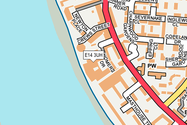 E14 3UH map - OS OpenMap – Local (Ordnance Survey) E14 3UH map - OS OpenMap – Local (Ordnance Survey)