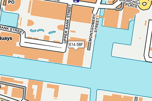 E14 5BF map - OS OpenMap – Local (Ordnance Survey) E14 5BF map - OS OpenMap – Local (Ordnance Survey)