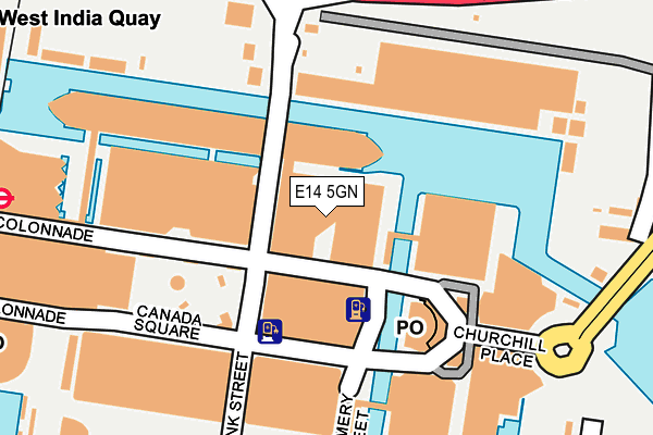 E14 5GN map - OS OpenMap – Local (Ordnance Survey) E14 5GN map - OS OpenMap – Local (Ordnance Survey)