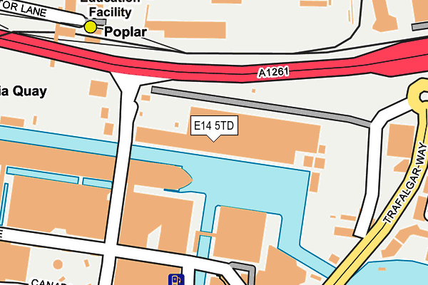 E14 5TD map - OS OpenMap – Local (Ordnance Survey) E14 5TD map - OS OpenMap – Local (Ordnance Survey)