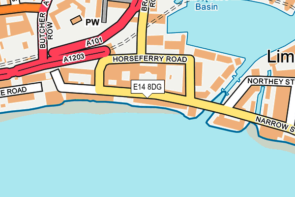 E14 8DG map - OS OpenMap – Local (Ordnance Survey) E14 8DG map - OS OpenMap – Local (Ordnance Survey)