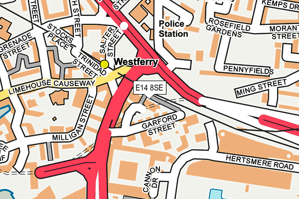 E14 8SE map - OS OpenMap – Local (Ordnance Survey) E14 8SE map - OS OpenMap – Local (Ordnance Survey)