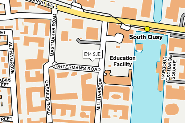 E14 9JE map - OS OpenMap – Local (Ordnance Survey) E14 9JE map - OS OpenMap – Local (Ordnance Survey)