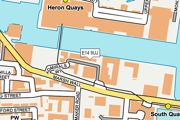 E14 9UJ map - OS OpenMap – Local (Ordnance Survey) E14 9UJ map - OS OpenMap – Local (Ordnance Survey)