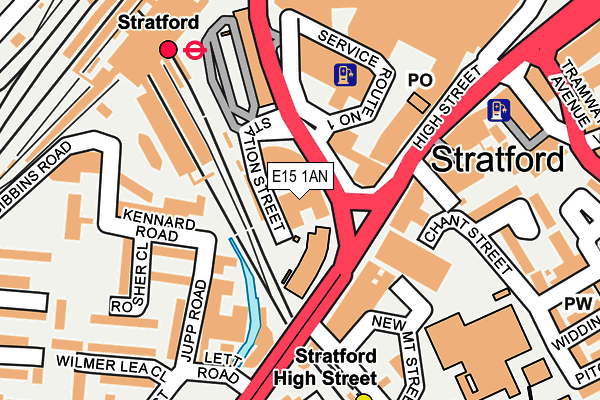 E15 1AN map - OS OpenMap – Local (Ordnance Survey) E15 1AN map - OS OpenMap – Local (Ordnance Survey)
