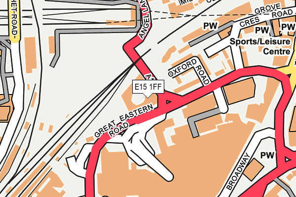 E15 1FF map - OS OpenMap – Local (Ordnance Survey) E15 1FF map - OS OpenMap – Local (Ordnance Survey)