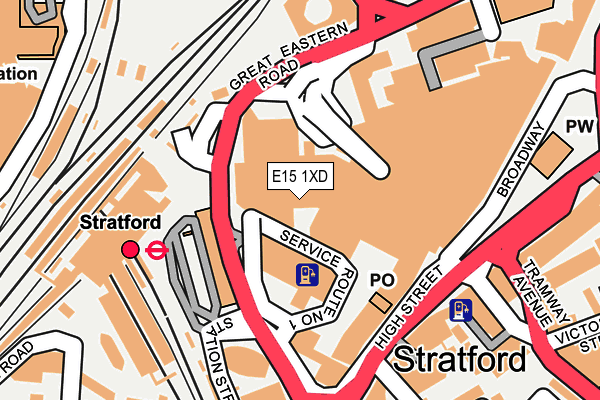 E15 1XD map - OS OpenMap – Local (Ordnance Survey) E15 1XD map - OS OpenMap – Local (Ordnance Survey)